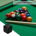 thumbnail image 4 of Uxcell Billiard Magnetic Chalk Holder Aluminum Pool Chalk Holder Billiards Cue Chalk Tip Case Black, 4 of 7