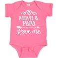 thumbnail image 3 of Inktastic Mimi and Papa Love Me for Grandchild Boys or Girls Baby Bodysuit, 3 of 5