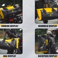 thumbnail image 5 of Bolsa seca para motocicleta, bolsa de lona trasera reflectante impermeable, esquí, viajes, senderismo, Camping, canotaje, montar, pesca, equipaje al aire libre, 5 of 5