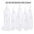 thumbnail image 2 of 20/30/50/60/80/100/120ml Botellas De Plástico Transparente Exprimir Aplicadores Dispensadores Con Boca Puntiaguda Dispensador De Pintura De Acuarela Recargable, 2 of 4