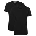 thumbnail image 1 of Camano Camiseta de los Hombres, 2-pack - Comfort BCI Cotton, Con cuello en V, de algodón Nergro XL (X-Large), 1 of 1