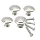 thumbnail image 4 of CRAFTHROU 25Ud Pomos Redondos De Inoxidable Para Muebles Y Gabinetes Sostenidos Con Tornillos, 4 of 8