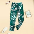 thumbnail image 6 of Cethrio Sweatpants for Toddler Girls Cotton Christmas Gifts Warm Clearance Graphic Printed Kids Green Fall and Winter Clothes Size 6-8 Years, 6 of 10