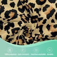 thumbnail image 4 of Leopard Print 60 inch Round Tablecloth,Animal Abstract Skin Circle Table Cover Stain Resistance Water Repellent Wrinkle-Free Table Cloth for Home Kitchen Dining Party Patio Indoor Outdoor, 4 of 6