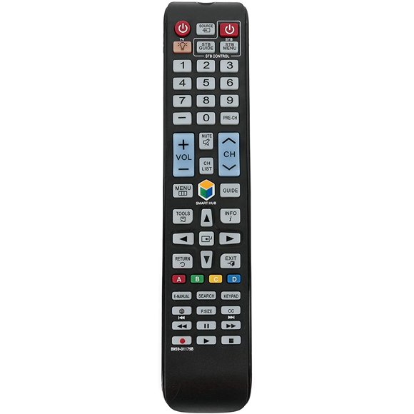 BN59-01179B Replace Remote Control Compatible with Samsung TV UN46H7150AF UN46H7150AFXZA UN48H8000AF UN50HU8500F