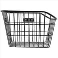 thumbnail image 3 of Rear Bike Basket Waterproof Large Capacity Metal Wire Bicycle for Most Racks, 3 of 4