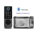 thumbnail image 2 of Door Lock, Tuya Finrprint Lock Outdoor Waterproof TTLock App Rfid Card Digital Password Keyless Electronic Smart Door Lock ,Easy to Install, 2 of 8