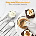 thumbnail image 3 of U-Taste 18/8 Stainless Steel Measuring Cups and Spoons Set of 15 (7 Cups, 7 Spoons, 1 Chart), 3 of 9