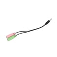 thumbnail image 1 of Earphone Headphone Splitter Audio Jack Plugs Stereo Y Adapter Cable - 1x Jack Plug, 1 of 5