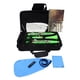 thumbnail image 1 of Clarinete de 17 teclas en ABS, tono Si bemol, acabado en níquel, incluye estuche acolchado, 10 cañas, funda para cañas, guantes, paños de limpieza y destornillador mini, color verde., 1 of 7