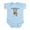 Sky Blue, variant on CafePress - My Brother Is A Bulldog Body Suit - Baby Light Bodysuit, Size Newborn - 24 Months