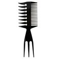 thumbnail image 1 of Hombres Vintage Oil Hair Comb Retro Back Hair Beard Dientes anchos Tenedor Peines (03) Tmvgtek Cuidado Belleza, 1 of 9