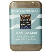 One With Nature Dead Sea Mud Soap 7 oz