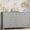 Grey, variant on Panapinka Dresser with 7 Deep Drawers for Bedroom, Modern Simplist Wood Storage Chest with Gold Handles, Oversize Organizer for Closet, Hallway, Living Room, Entryway