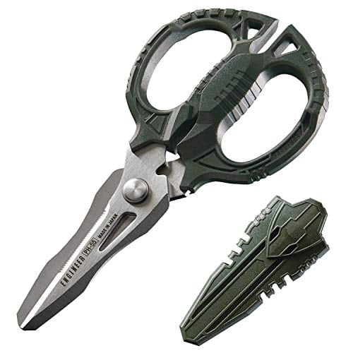 Tijeras ENGINEER PH-55, multifunción, 160 mm, compactas