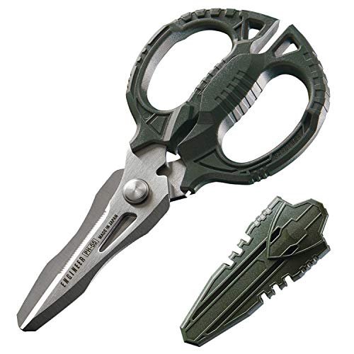 Tijeras ENGINEER PH-55, multifunción, 160 mm, compactas