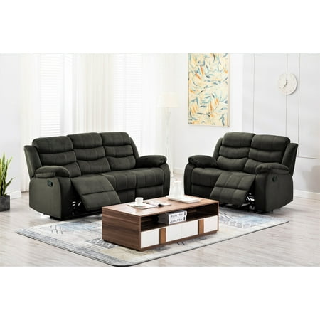 Berrios 2 Piece Reclining Living Room Set -SOFA&Loveseat