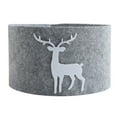 thumbnail image 1 of 1pc Christmas Tree Skirt New Year Home Decoration Elk Pattern Tree Dress, 1 of 9