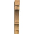 thumbnail image 2 of Ekena Millwork 6"W x 36"D x 44"H Balboa Block Rough Sawn Bracket, Western Red Cedar, 2 of 4