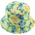 thumbnail image 6 of CoCopeaunts Cotton Bucket Hat for Women Summer Beach Fashion Reversible 2 Side Wearable Sun Hats Girls Packable Fisherman Hat, 6 of 8