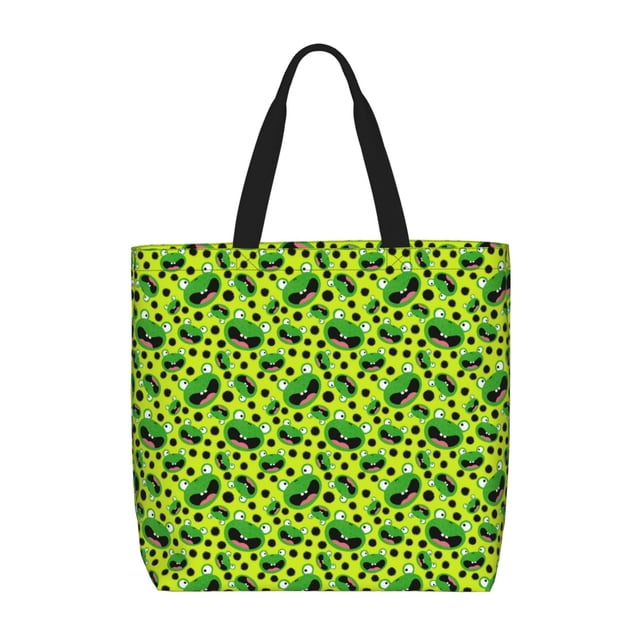 Balery Frogs Bolsa de Mano para Mujeres con Cremallera, Bolsa de Gimnasio con Compartimentos, Bolsa para Laptop, Bolsa para Trabajo