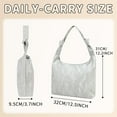 thumbnail image 6 of Tinyat Tote Bag for Women Lightweight PU Handbag Fashion Shoulder Bag for Work Shopping, 6 of 7