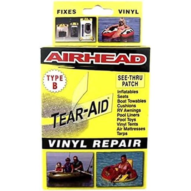 TEARAID Vinyl Repair Kit, Green Box Type B, 4 Pack
