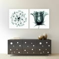 thumbnail image 3 of Empire Art "African Bluebell and Rose Veil" 2 Piece Frameless Free Floating Tempered Glass Panel Graphic Wall Art, 3 of 4