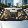 thumbnail image 4 of EGNMCR Car Windshield Sunshade Foldable Sunshade For Sun Protection And Heat Insulation Polyester S unshade, 4 of 5