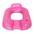 thumbnail image 4 of Flotador inflable para piscina para adultos, silla acuática a prueba de fugas, 89 x 82 cm. Rojo, 4 of 8