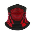 thumbnail image 2 of Fewfanhot Unisex Neck Gaiter Face Cover Windproof Scarf Neck Warmer for Riding Motorcycle Mountaineering Wind and Sand Protection Ski Mask, 2 of 3