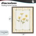 thumbnail image 4 of Stupell Industries French Country Sweet Honey Florals Brown Floating Frame Canvas Art, 17 x 21, by Beth Grove, 4 of 8