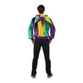 thumbnail image 6 of California Costumes Mardi Gras Jester Hoodie Adult Costume | S/M Male, 6 of 8