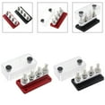 thumbnail image 3 of 1pcs Power Distribution Block BusBar, 600A,48V DC Bus Box with 4 Posts(3/8), 3 of 6
