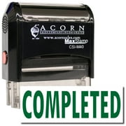Large Self-Inking Completed Stamp with Red Ink