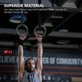 thumbnail image 4 of 2 Pcs/set Home Fitness Rings Gymnastics Rings Convenient Fitness Equipment (Assorted Color), 4 of 9