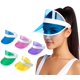 thumbnail image 1 of viseras de plástico unisex para golf, pub, festivales, protección solar, tenis, impermeables, para piscina, playa, verano, 1 of 4