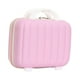thumbnail image 4 of Bolsa de maquillaje de viaje, bolsa de artículos de tocador, organizador de cosméticos multiusos portátil, bolsa de mano para maquillaje, artículos de y rosa, 4 of 8