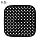 thumbnail image 1 of Bewildely Air Fryer Liner Reutilizable Airware Mat Antiadherente Cocina Freidora de aire Accesorio Herramientas y accesorios para hornear Negro 8.5 Zoll Bewildely HA004281-04, 1 of 1