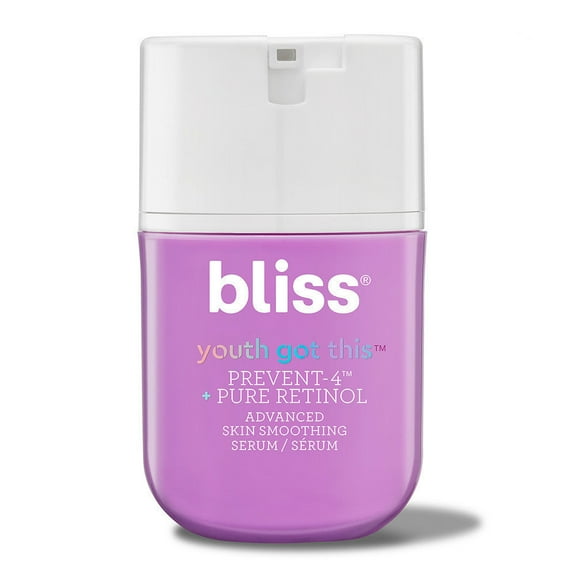 Bliss Youth Got This Skin Smoothing Retinol Serum With Amino Acids, Peptides, Squalane, Antioxidants, 0.67 fl oz