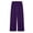 r-10Purple2, variant on NAFUU Girls Wide Leg Pants Casual Elastic Waist Solid Color Trousers For Big Kids And Tweens Comfortable Everyday Bottoms Pants For Girls Sizes 5-6 Years