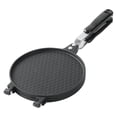 thumbnail image 2 of Aluminum Alloy Crepe Maker, Non-Stick Multi-Use Egg & Waffle Maker, Compact Lightweight Breakfast Machine with Even Heat Distribution, Easy Storage Kitchen Appliance, 2 of 9