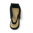 thumbnail image 5 of Victoria K Women's Bow With Gold Buckle Ballerina Flats, 5 of 5