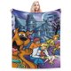 thumbnail image 1 of Manta de dibujos animados de Scooby Doo, manta de felpa grande súper suave y esponjosa para niños, niñas y adultos jóvenes, manta de franela cálida y acogedora para sala de estar, sofá cama para, 1 of 7