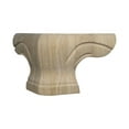 thumbnail image 2 of BingLTD - 5 3/4" Unfinished Hardwood Sofa Legs - Set of 2 (T-PFP-PED-RW), 2 of 4