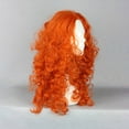 thumbnail image 4 of Unique Bargains Christmas Wigs for Women 22" Orange Curly Wig with Wig Cap, 4 of 6