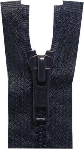 Costumakers One-Way Separating Zipper 65 cm (26), #5 Molded Teeth, Navy, 60 cm / 24"