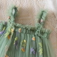 thumbnail image 6 of UAYOTSE Toddler Baby Girl Butterfly Dress Butterflies Embroidery Formal Wedding Party Princess Dresses,Sizes 1-2 Years, 6 of 6