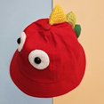 thumbnail image 2 of Esquirla Foldable Adjustable Sun Hat Baby Girls Children Red, 2 of 7