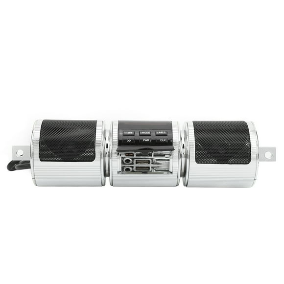 Altavoz Estéreo MP3para Motocicleta - Reproductor De Manillar De Alta De Sonido Para Una Experiencia Musical A Prueba De Agua - Ajuste Universal Para Motocicletas